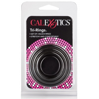 Lot de 3 cockrings Noir