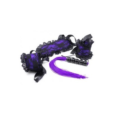 Ensemble menottes loup et...