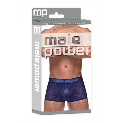 Boxer DIAMOND MESH Bleu - M