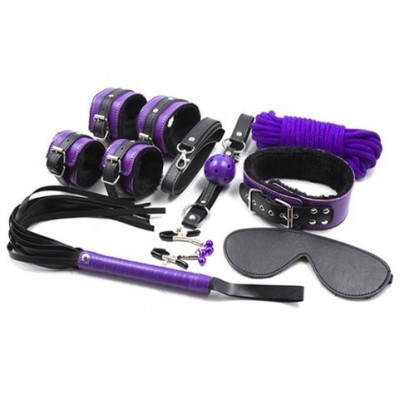Coffret BDSM Violet Noir 8...